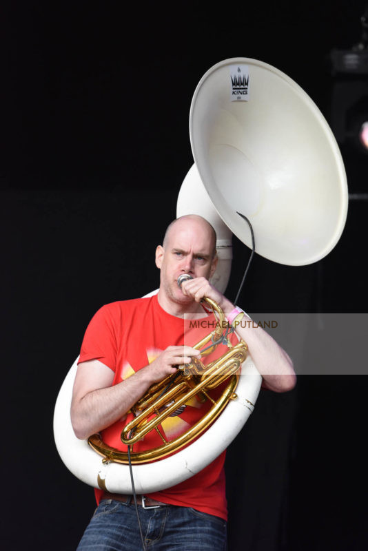 Riot Jazz Brass Band Michael Putland Archive